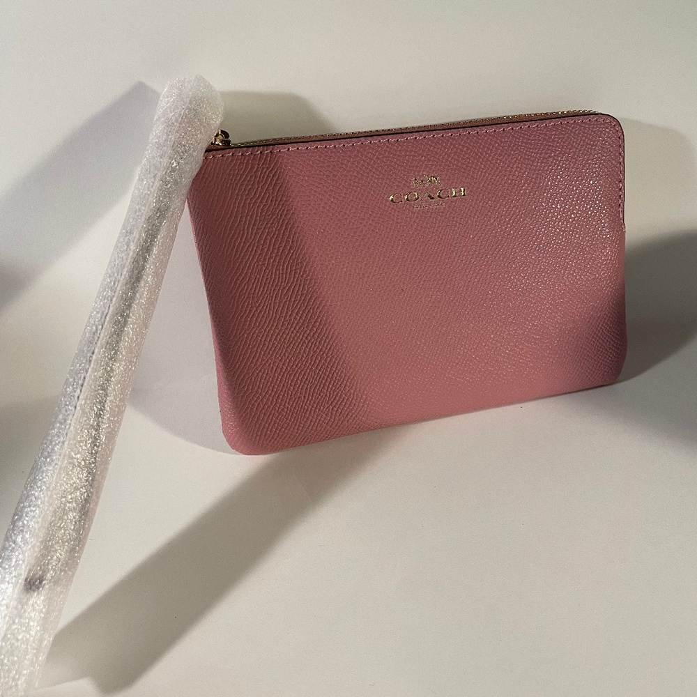 Pink Coach Wristlet - Brand New with Tags